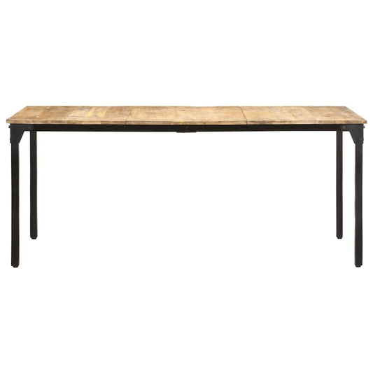 Dining Table | Rough mango wood | Large | Durable | Dining Table