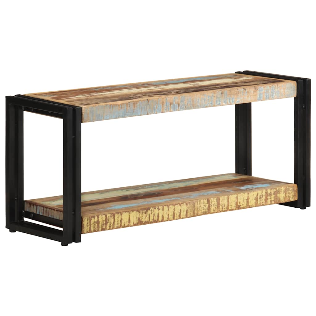 TV Cabinet | Mixed Colour | Reclaimed Wood | Large | TV Cabinet