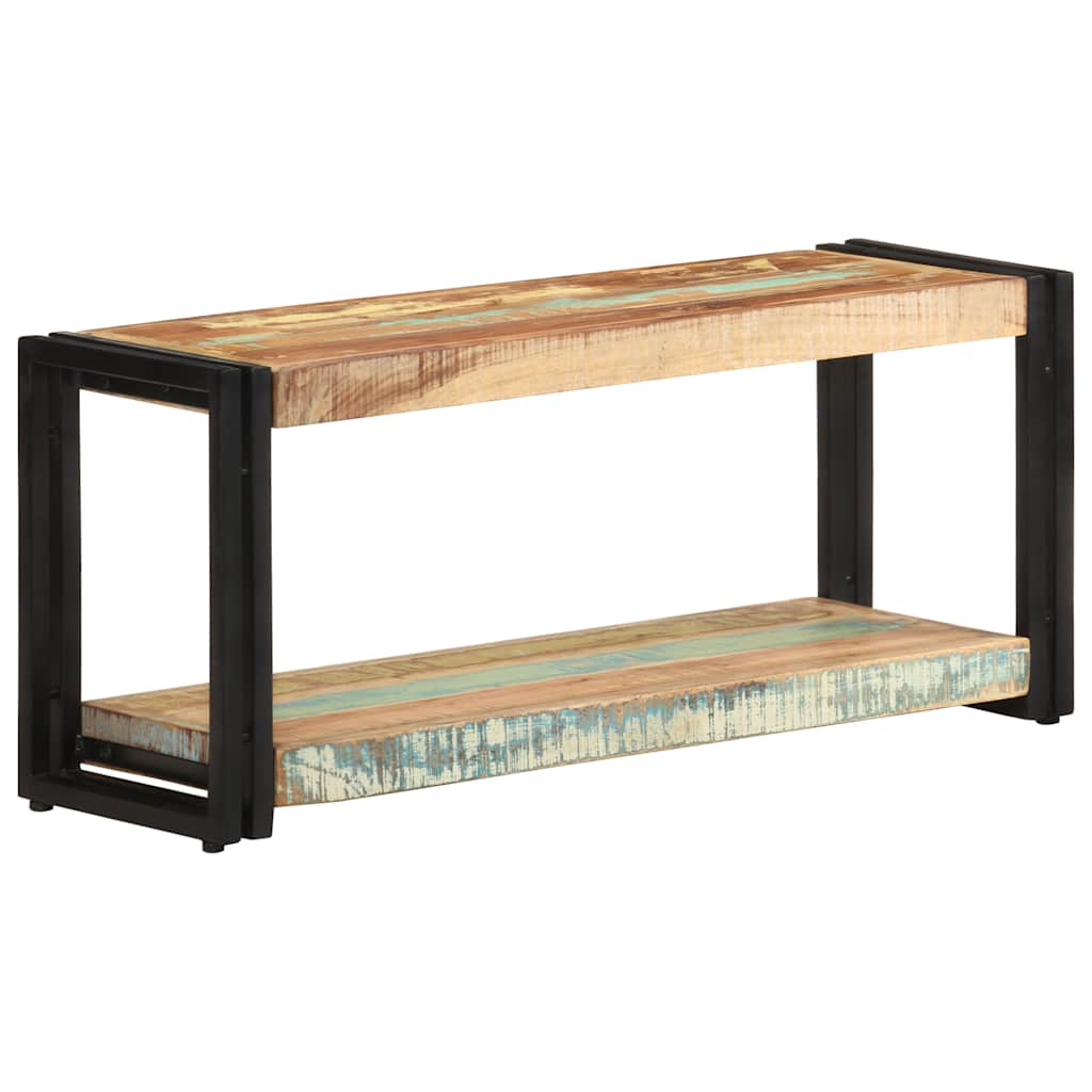 TV Cabinet | Mixed Colour | Reclaimed Wood | Large | TV Cabinet