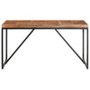 Dining Table 140x70x76 cm Solid Acacia and Mango Wood
