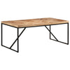 Dining Table 180x90x76 cm Solid Acacia and Mango Wood