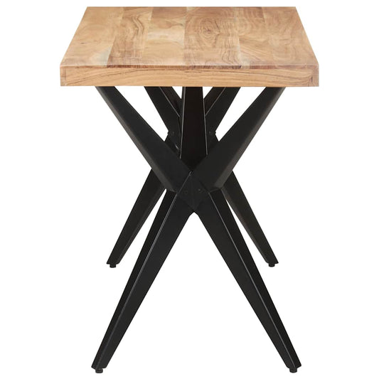 Dining Table 120x60x76 cm Solid Acacia Wood