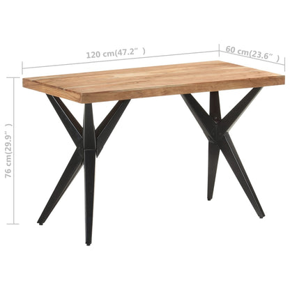 Dining Table | Wooden Brown, Black