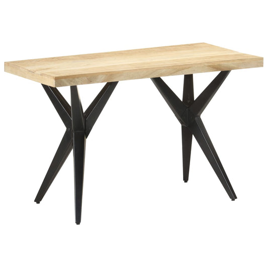 Dining Table | Natural mango wood | Solid mango wood, powder-coated steel