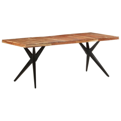 Dining Table | Acacia Wood | Solid Acacia Wood | Large | Durable
