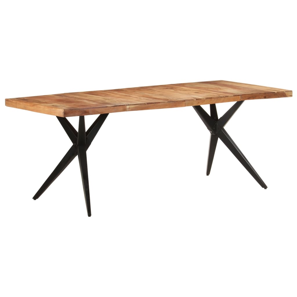 Dining Table | Acacia Wood | Solid Acacia Wood | Large | Durable