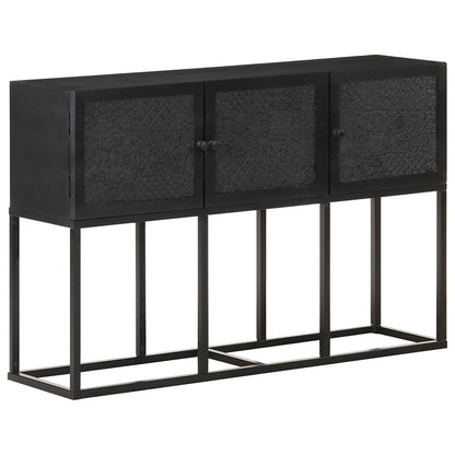 Sideboard | Black | Solid Mango Wood | Sideboard | Rectangular
