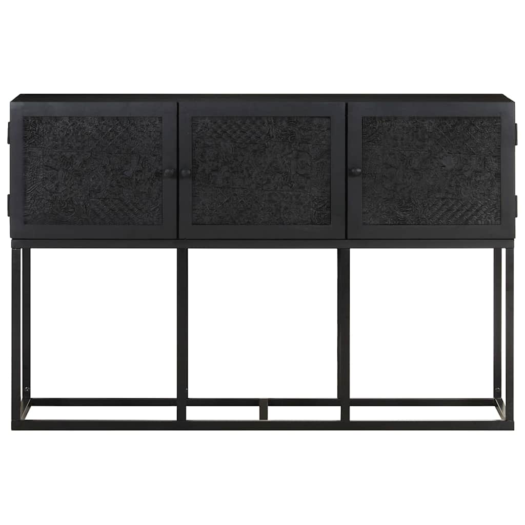 Sideboard | Black | Solid Mango Wood | Sideboard | Rectangular