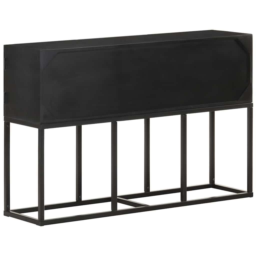 Sideboard | Black | Solid Mango Wood | Sideboard | Rectangular
