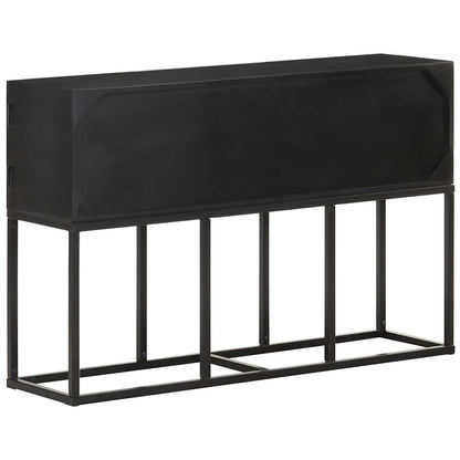 Sideboard | Black | Solid Mango Wood | Sideboard | Rectangular