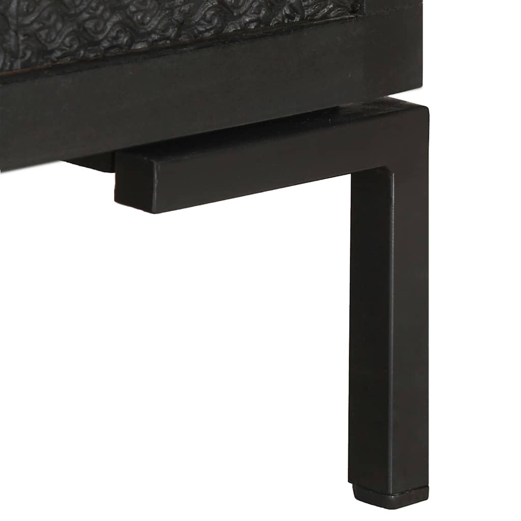 Sideboard | Black | Solid Mango Wood | Sideboard | Rectangular