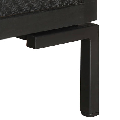 Sideboard | Black | Solid Mango Wood | Sideboard | Rectangular
