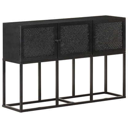 Sideboard | Black | Solid Mango Wood | Sideboard | Rectangular