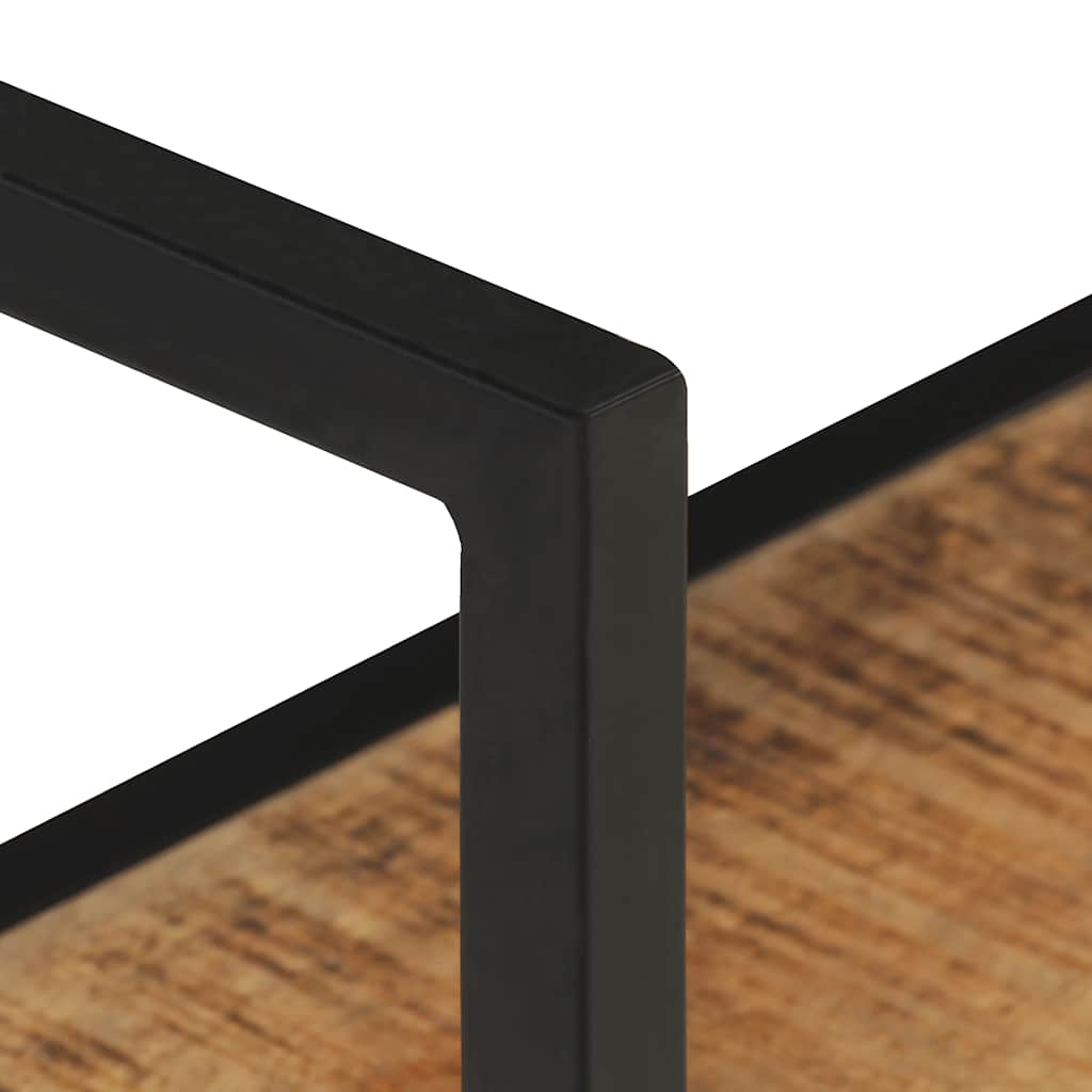 Wall Shelf 31.5"x7.9"x23.6" Rough Mango Wood