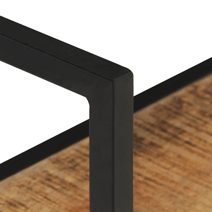 Wall Shelf 31.5"x7.9"x23.6" Rough Mango Wood