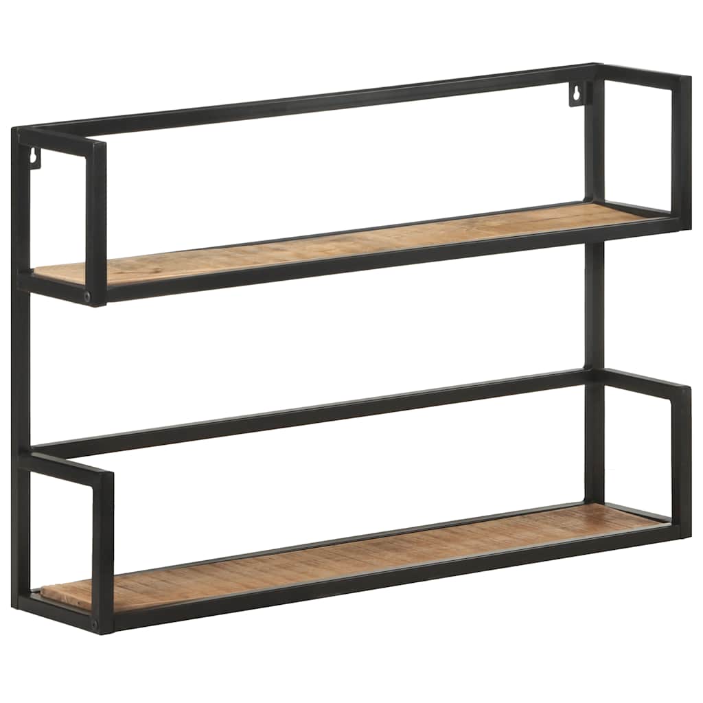Wall Shelf 31.5"x7.9"x23.6" Rough Mango Wood