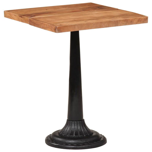 321091 vidaXL Bistro Table 60x60x76 cm Solid Acacia Wood