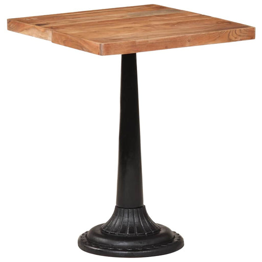 321091 vidaXL Bistro Table 60x60x76 cm Solid Acacia Wood