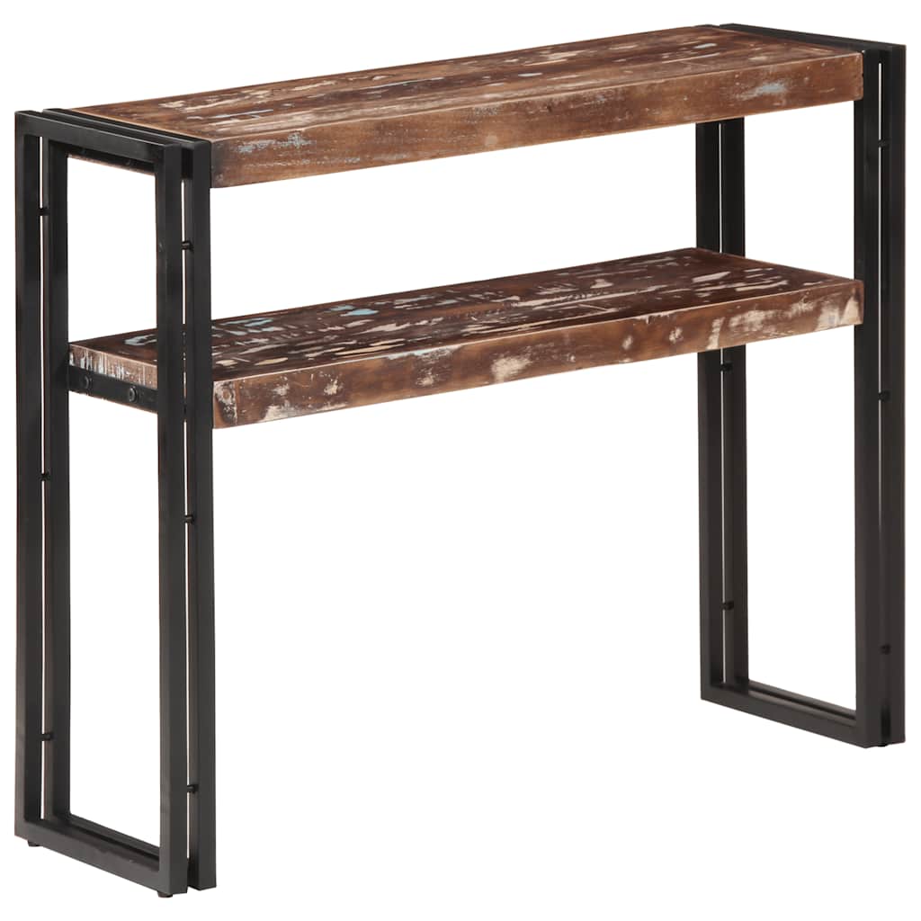Console Table | Multicolour | Solid reclaimed wood | Medium | Storage