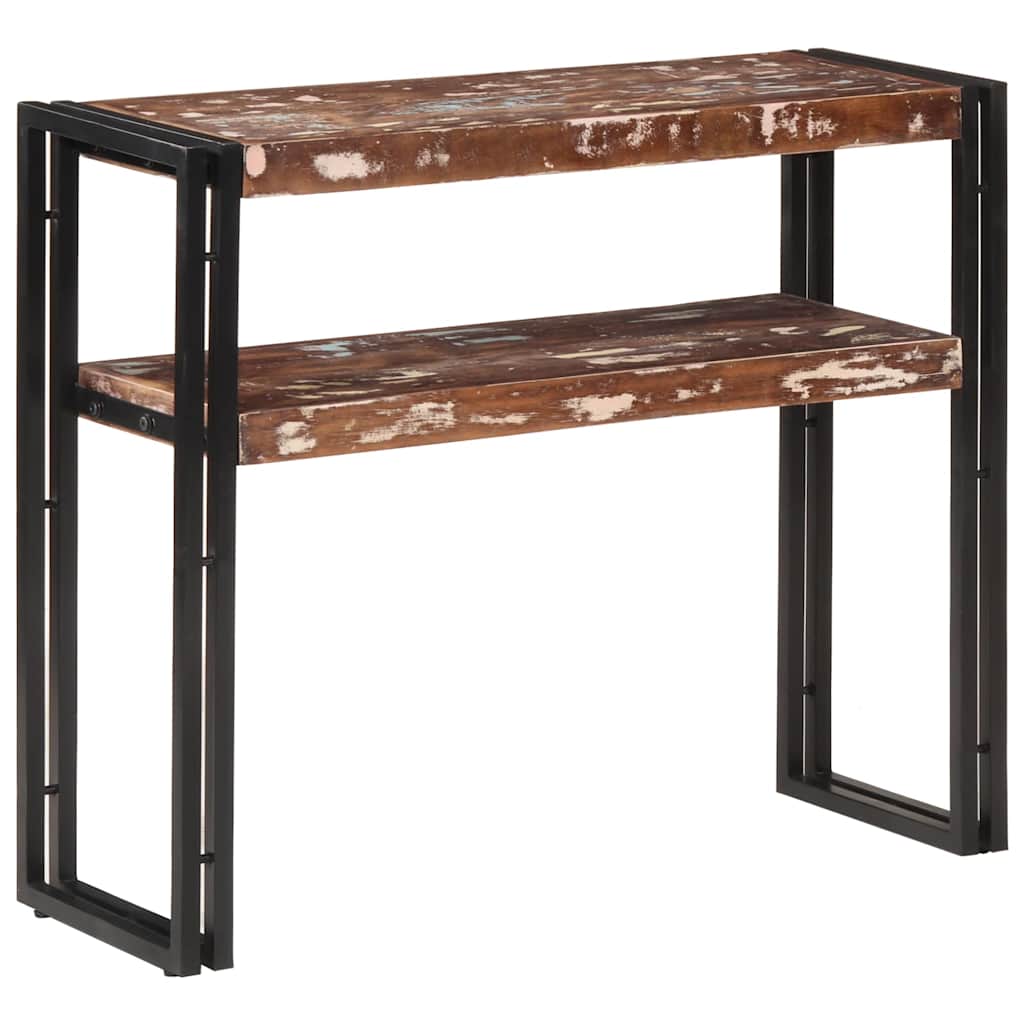 Console Table | Multicolour | Solid reclaimed wood | Medium | Storage