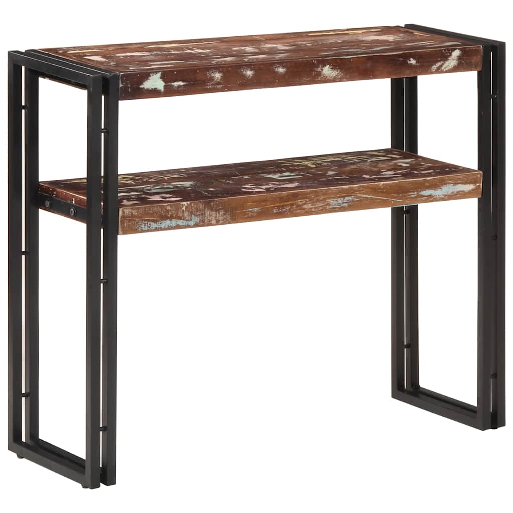 Console Table | Multicolour | Solid reclaimed wood | Medium | Storage