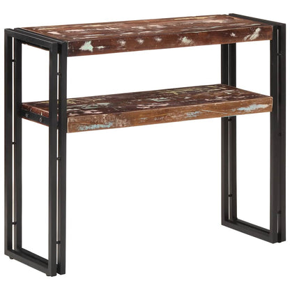 Console Table | Multicolour | Solid reclaimed wood | Medium | Storage