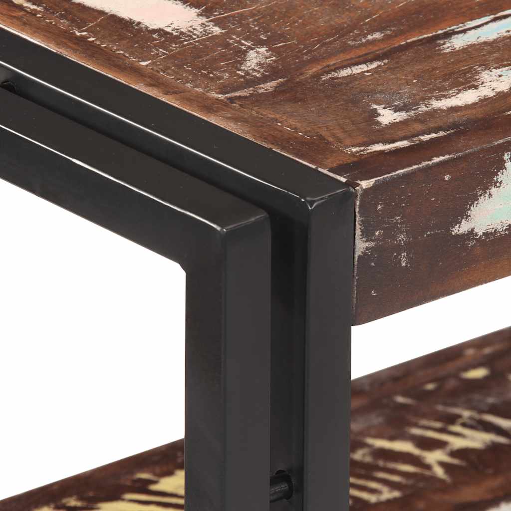 Console Table | Multicolour | Solid reclaimed wood | Medium | Storage