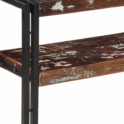Console Table | Multicolour | Solid reclaimed wood | Medium | Storage