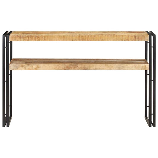 Console Table | Natural wood and black