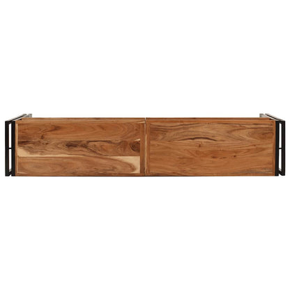 Console Table 150x30x75 cm Solid Acacia Wood