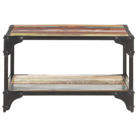 Coffee Table | Mixed colour | Solid reclaimed wood and iron | Medium