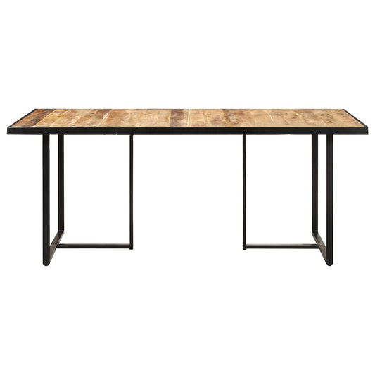 Dining Table | Natural Mango Wood | Solid mango wood | Large | Seats Many