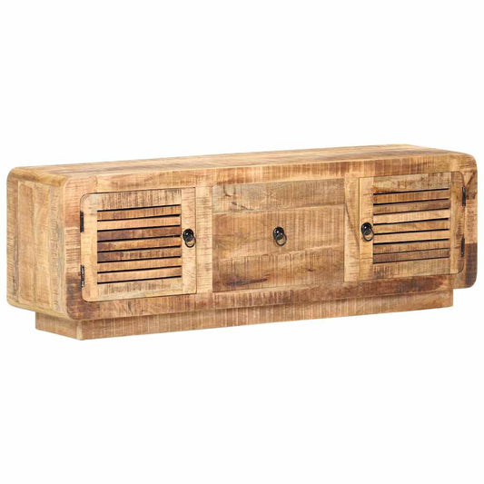 Tv Cabinet | Natural wood tones | Rough mango wood | Standard