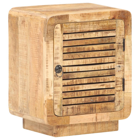 Bedside Cabinet | Rough mango wood | Medium | Bedside Cabinet