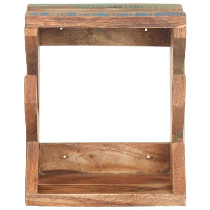 320481 vidaXL Wall Mounted Skateboard Holder 25x20x30 cm Solid Reclaimed Wood