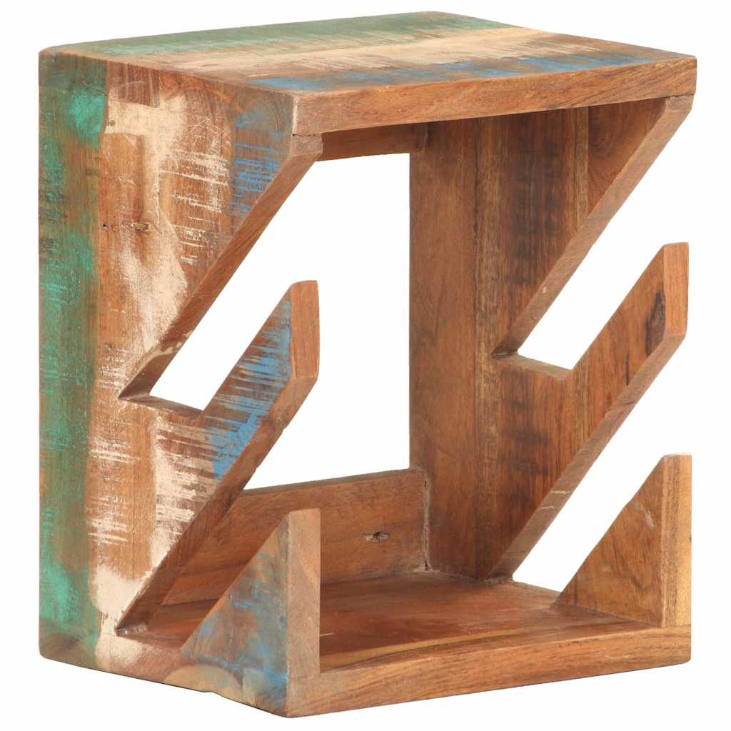 320481 vidaXL Wall Mounted Skateboard Holder 25x20x30 cm Solid Reclaimed Wood