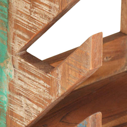 320481 vidaXL Wall Mounted Skateboard Holder 25x20x30 cm Solid Reclaimed Wood