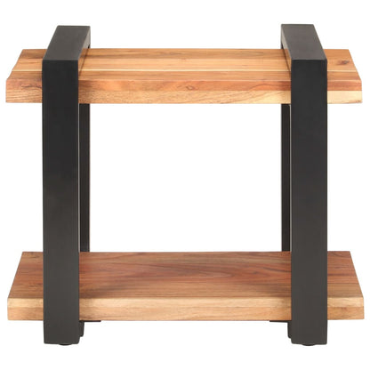 Bedside Cabinet 50x40x40 cm Solid Acacia Wood