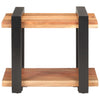 Bedside Cabinet 50x40x40 cm Solid Acacia Wood