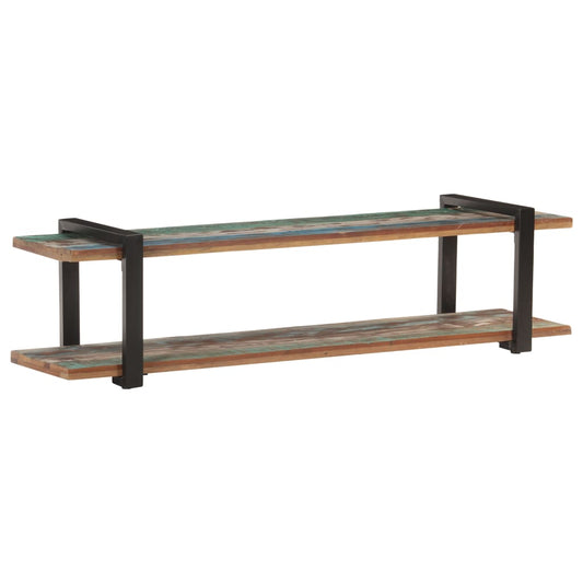TV Cabinet | Mixed | Solid Reclaimed Wood, Powder-Coated Iron | Medium