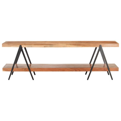 TV Cabinet 160x40x50 cm Solid Acacia Wood