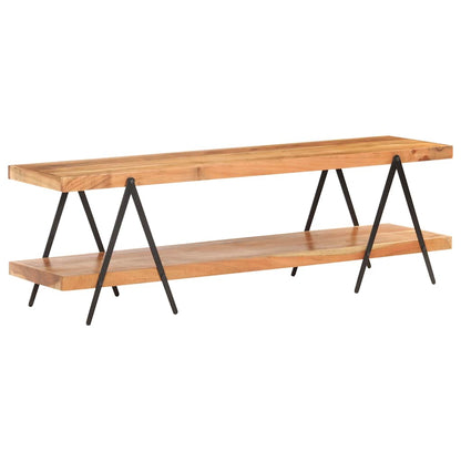 TV Cabinet 160x40x50 cm Solid Acacia Wood