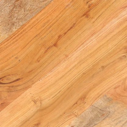 Coffee Table Ø26.8"x16.9" Solid Acacia Wood