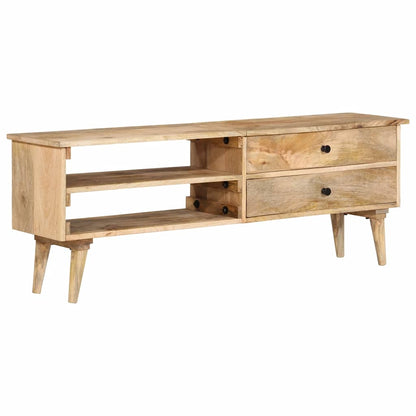 TV Stand 55.1"x11.8"x19.7" Solid Wood Mango