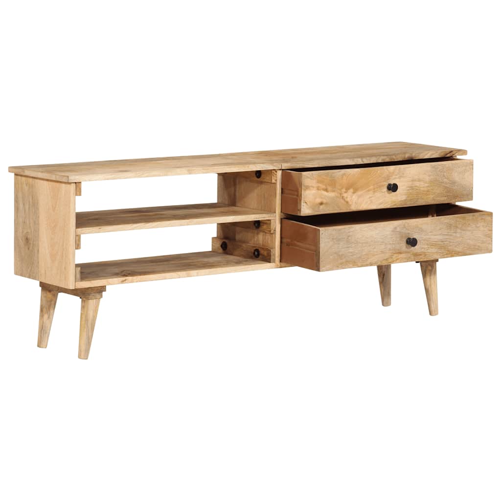 TV Stand 55.1"x11.8"x19.7" Solid Wood Mango