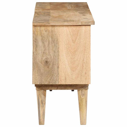 TV Stand 55.1"x11.8"x19.7" Solid Wood Mango