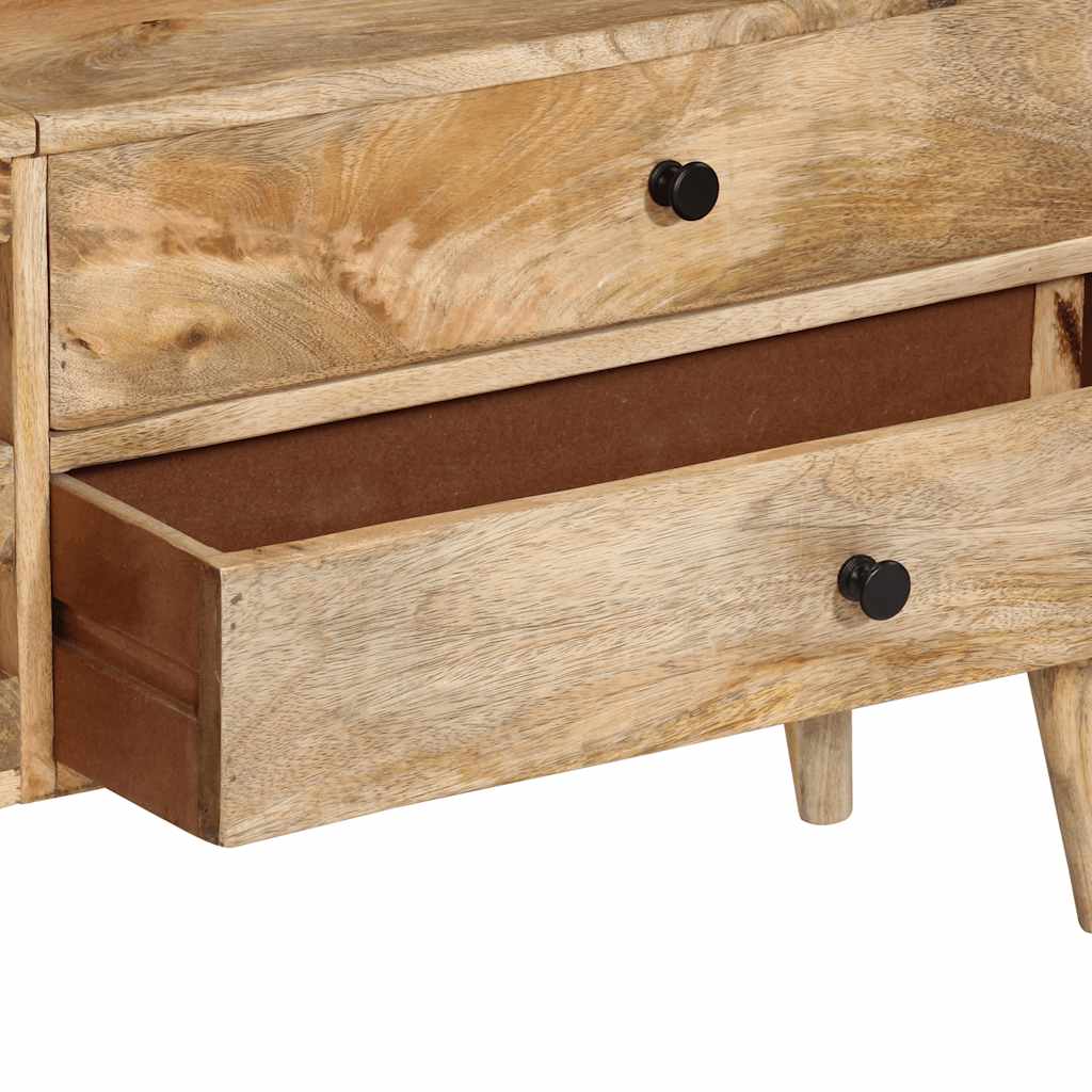 TV Stand 55.1"x11.8"x19.7" Solid Wood Mango
