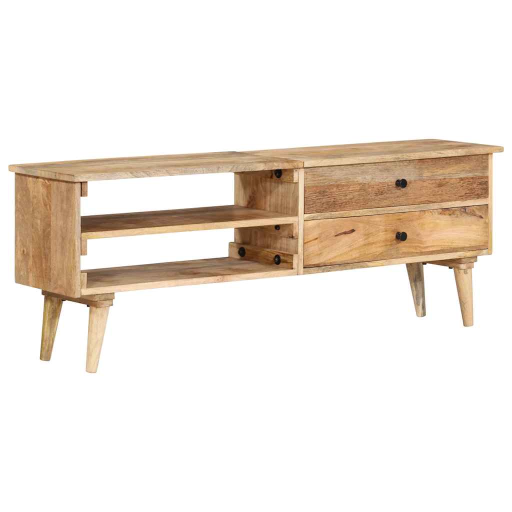 TV Stand 55.1"x11.8"x19.7" Solid Wood Mango