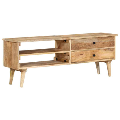 TV Stand 55.1"x11.8"x19.7" Solid Wood Mango