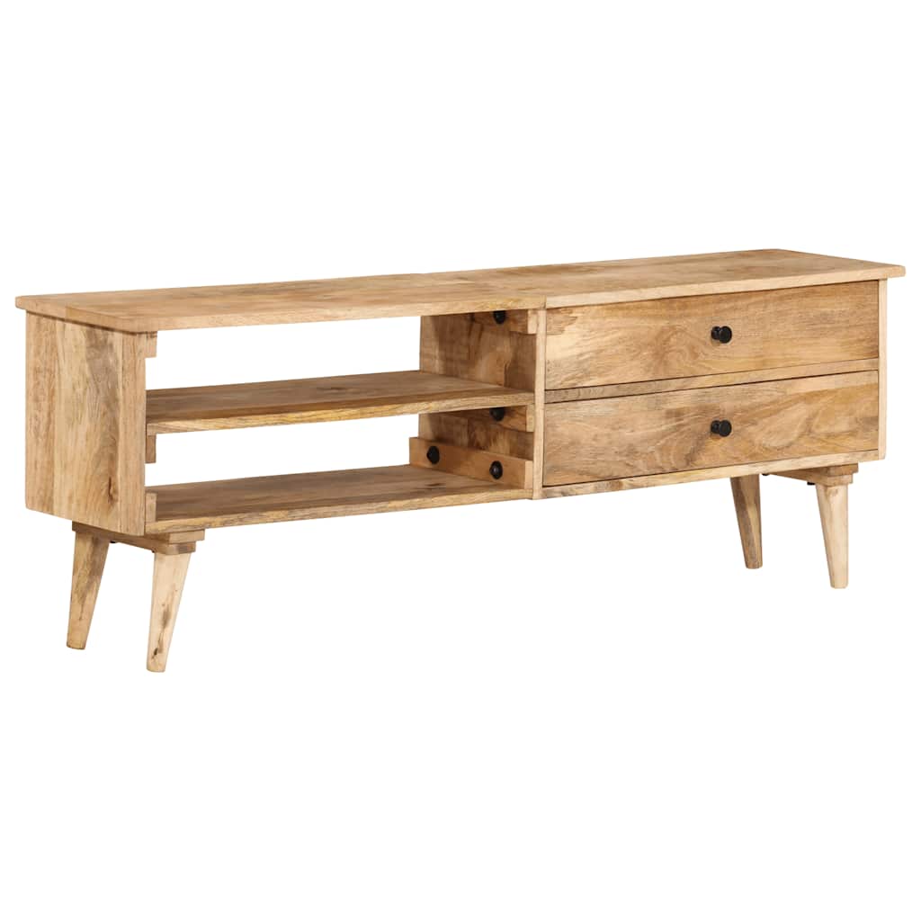 TV Stand 55.1"x11.8"x19.7" Solid Wood Mango
